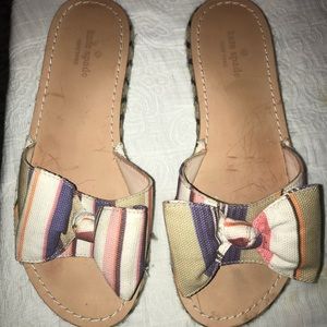Kate spade idalah bow espadrille sandal 7.5